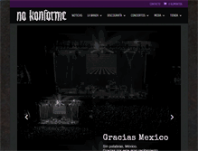 Tablet Screenshot of nokonforme.com
